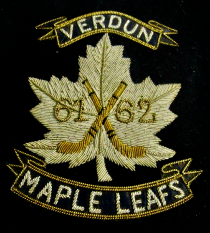 Verdun Maple Leafs Jacket Crest 1961-62
