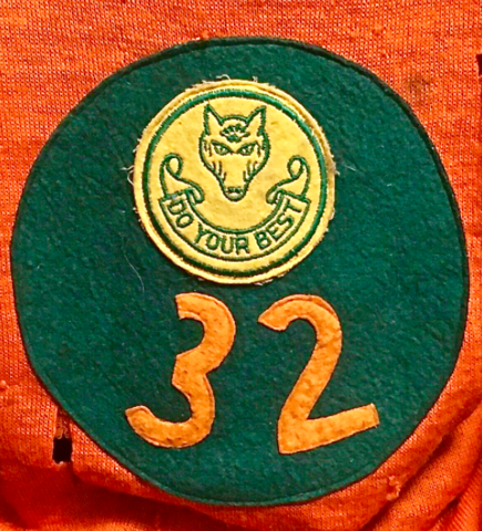 Boy Scouts Hockey History - Vintage Boy Scouts Hockey Jersey Crest 1950s