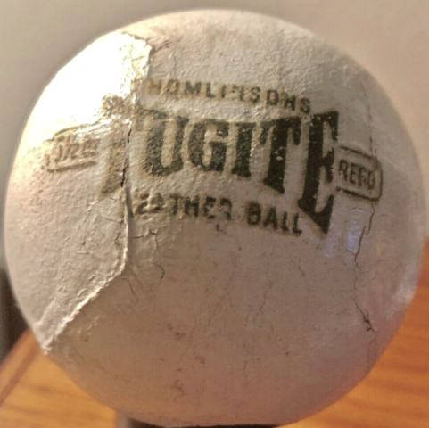 Vintage Field Hockey Ball - Thomlinsons Tugite Leather Ball 1950s