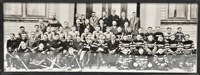 Antique Hockey Regina Pats, Calgary Canadians, Winnipeg Tigers, Owen Sound Greys
