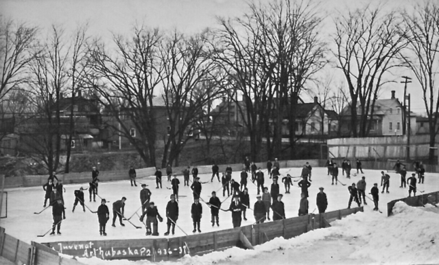 Arthabaska, Victoriaville Ice Hockey 1936