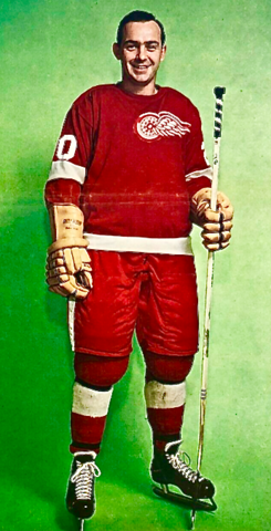 Parker MacDonald 1963 Detroit Red Wings