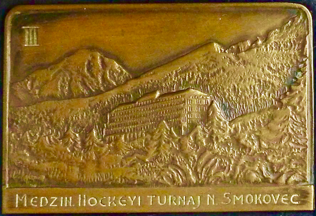 Tatranský pohár / Tatra Cup Participation Medal 1932 Nový Smokovec