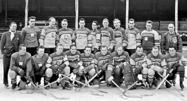 Czechoslovakia National Hockey Team 1947 Národní hokejový tým Československa