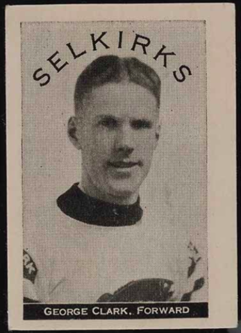 George Clark Hockey Card 1923 Crescent Selkirks No. 5