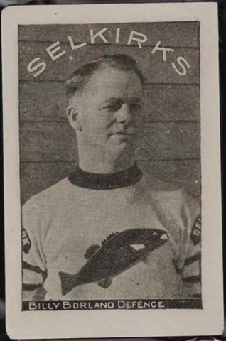 Billy Borland Hockey Card 1924 Crescent Selkirks No. 14