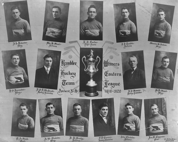 Rambler Hockey Team 1920 Maritime Eastern League Winners