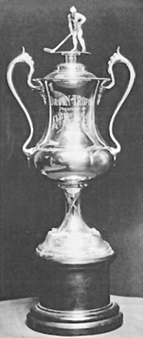 Brown Trophy - Nova Scotia Hockey History / Maritimes Hockey History