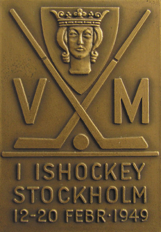 1949 Ice Hockey World Championships Medal