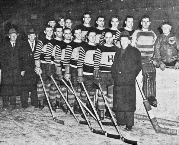 Hamilton Tigers Hockey Team 1946
