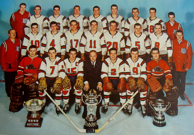 Castors de Sherbrooke / Sherbrooke Castors-Beavers 1965 Allan Cup ...