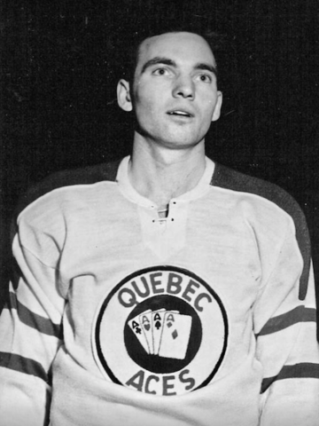 Bill McDonagh 1951 Quebec Aces (tryout)