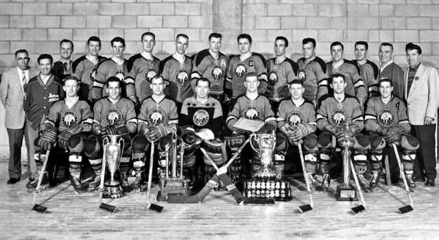 Trail Smoke Eaters 1960 Patton Cup Champions / Savage Cup Champions