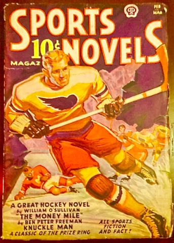 Sports Novels 1938 Ice Hockey Cover