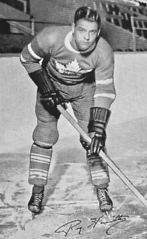 Reg Hamilton 1937 Toronto Maple Leafs