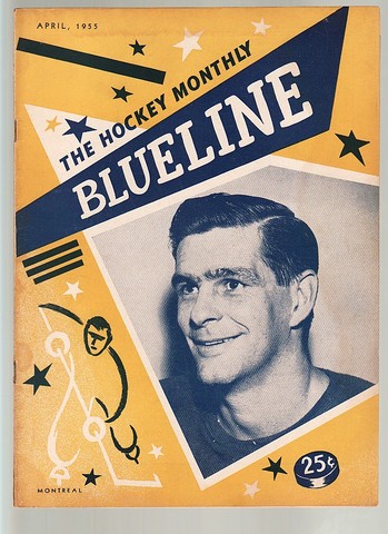 Ice Hockey Mag 1955  Blueline