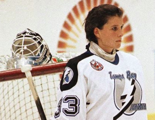 Manon Rhéaume 1992 Tampa Bay Lightning