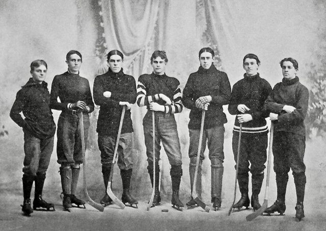 Brown University Varsity Hockey Team 1897 - Brown Bears Ice Hockey History