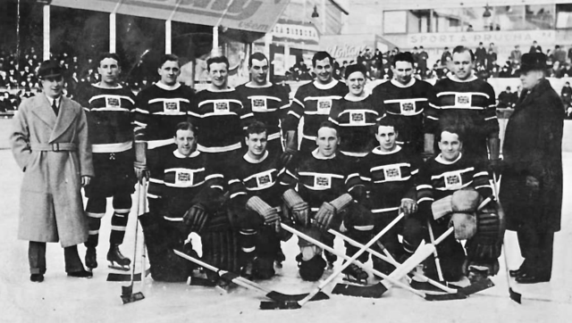 Great Britain Ice Hockey Team 1938 World Ice Hockey Championships