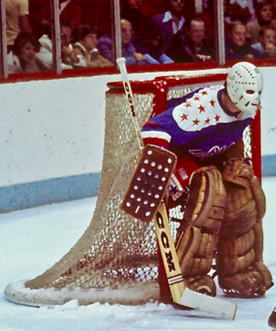 Pete LoPresti 1976 Team USA Goalie at Canada Cup Tournament