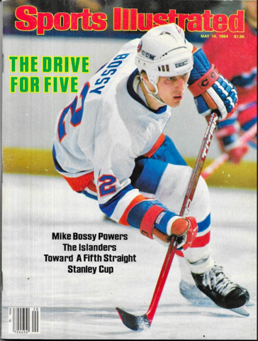Mike Bossy Sports Illustrated Cover - May 14, 1984
