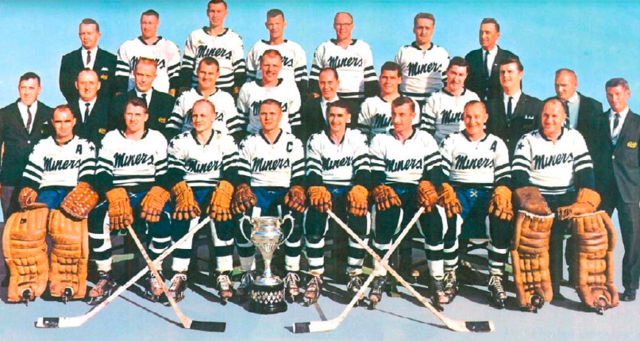 Drumheller Miners 1966 Allan Cup Champions