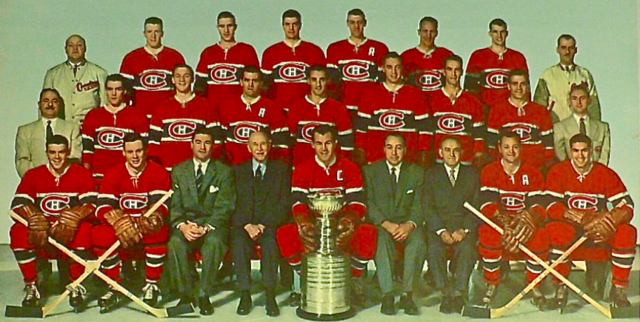 Montreal Canadiens 1956 Stanley Cup Champions   