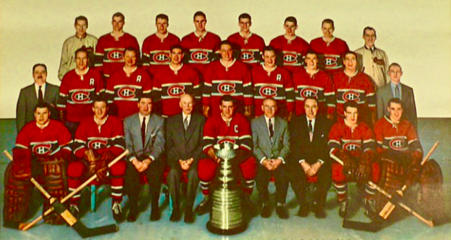 Montreal Canadiens 1957 Stanley Cup Champions 