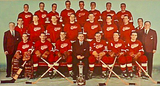 Detroit Red Wings 1964-65 Prince of Wales Trophy Winners