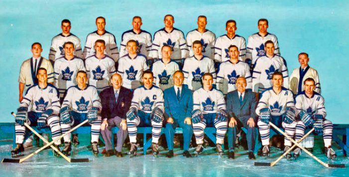 Johnny Bower, Red Kelly, Dave Keon - Toronto