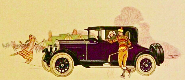 1925 Buick Coupe - Hockey Romance