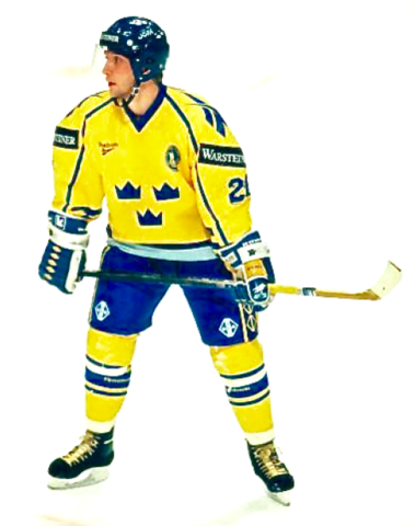 Mikael Johansson 1995 Tre Kronor / Sweden Men's National Ice Hockey Team