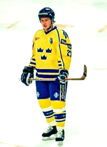 Tomas Forslund 1995 Tre Kronor / Sweden Men's National Ice Hockey Team