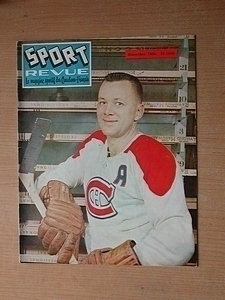 Ice Hockey Mag 1956 French 1