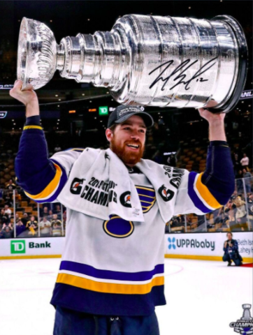 Zach Sanford 2019 Stanley Cup Champion