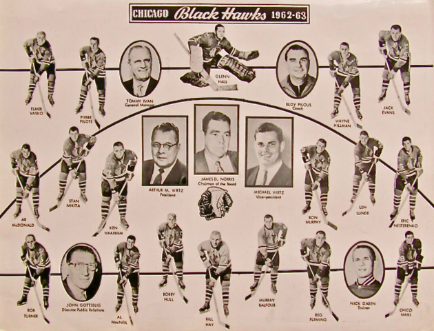 Chicago Black Hawks 1962-63