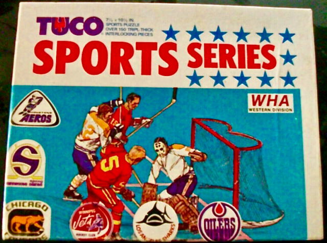 World Hockey Association / WHA Hockey Puzzle 1972-73 Western Division