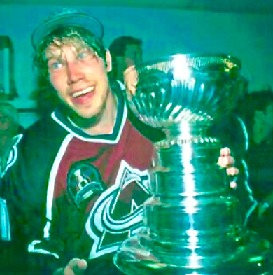 Peter Forsberg 1996 Stanley Cup Champion