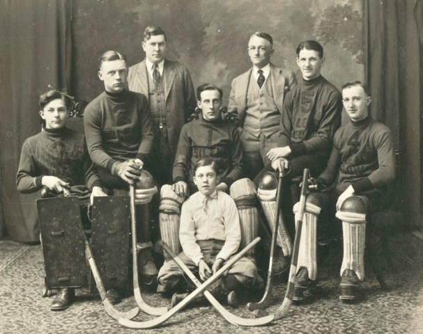 Silent Glow Roller Polo / Rink Hockey Team 1924-25
