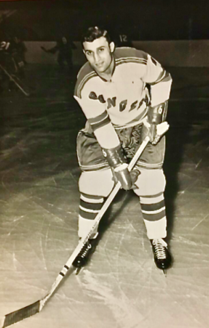 John Hanna 1961 New York Rangers