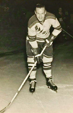 Pat Hannigan 1961 New York Rangers