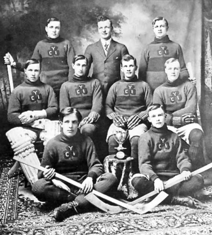 Yorkton Collegiate Institute Hockey Team 1912 City League Champions
