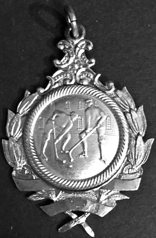 Antique Ice Hockey Medal 1914 Champions