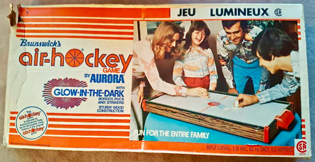 Brunswick's Air Hockey Game 1970's