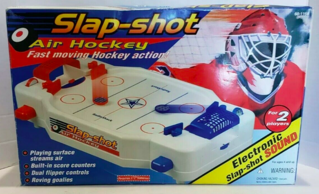 Radio Shack Hockey Game 1997 Slap-Shot Air Hockey