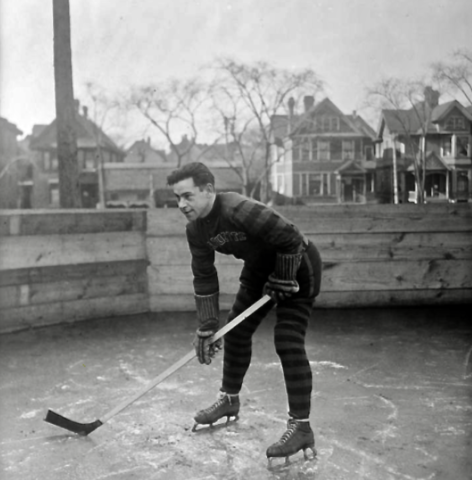 Pudge MacKenzie 1928 Marquette University Hockey Team