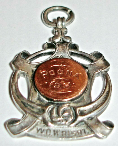 Antique Field Hockey Medal 1911 - 110th Mahratta Light Infantry, India