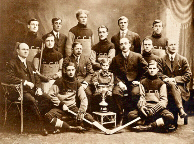 Canadian Consolidated Rubber Co. Hockey Team 1912 League Champions