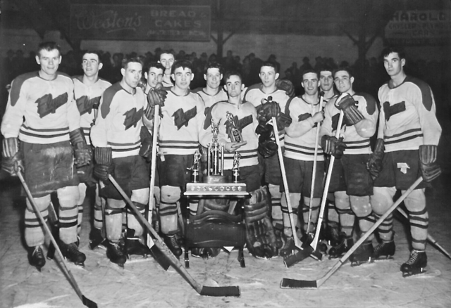 Barrie Flyers 1949 Champions