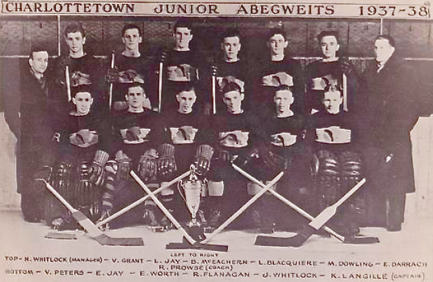 Charlottetown Junior Abegweits 1938 Provincial Champions
